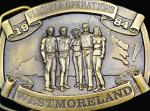 Vintage Westmoreland Coal Company Virginia Mine Belt Buckle