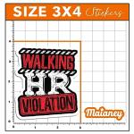 MAIANEY HR Violation Sticker Pack for Coal Miners