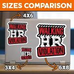 MAIANEY HR Violation Sticker Pack for Coal Miners