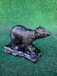 Kentucky Artisan-made 6.5in Black Bear Coal Sculpture