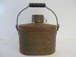 Vintage ATLANTIC 5 Coal Miner Railroad Metal Lunchbox