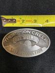 Vintage Idaho Brass Belt Buckle from VTG Cyprus Coal Co