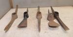 Vintage US-made pick axe lot for coal mining