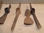 Vintage US-made pick axe lot for coal mining