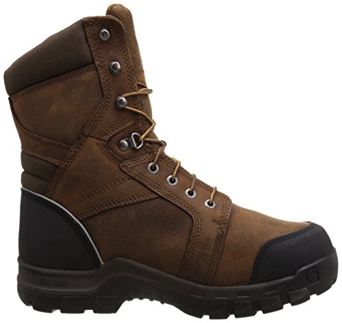 Carhartt Waterproof Composite Toe Met Guard Work Boot, Brown