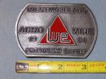 Vintage Westmoreland Coal Co. Arno Mine Belt Buckle