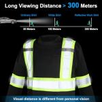 12 Pcs Panitay Long Sleeve Safety Shirts