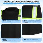 12 Pcs Panitay Long Sleeve Safety Shirts