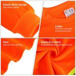 6 Pack High Visibility Long Sleeve T-Shirt Set