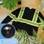12 Pcs Panitay Long Sleeve Safety Shirts