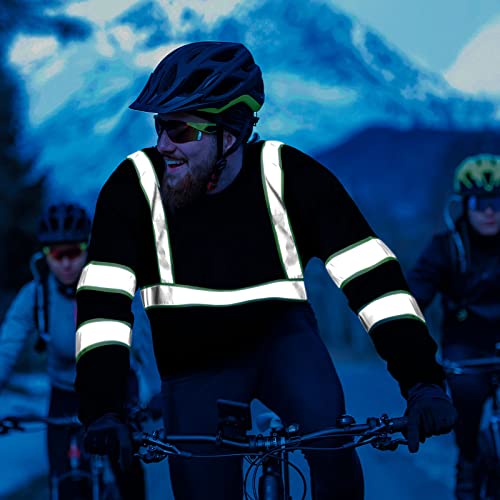 Zhanmai 6 Pack Safety Long Sleeve Coal Mining Shirt
