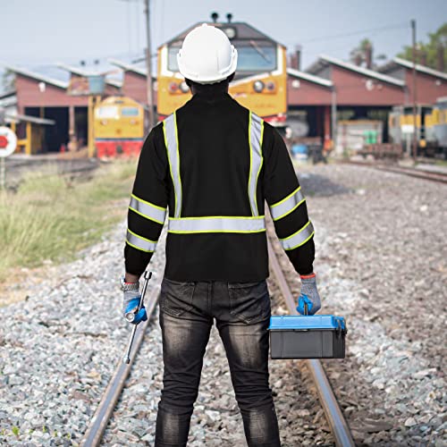 Zhanmai 6 Pack Safety Long Sleeve Coal Mining Shirt
