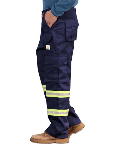 High Visibility FR Cargo Pants for Coal Miners