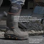 Dryshod Steel Toe Mega Met Guard Work Boot Black