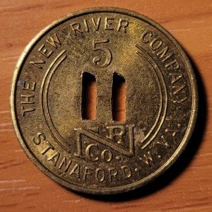 Stanaford WV New River Coal Scrip Token