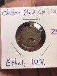 Chi Lyon Block Coal Company Scrip - Ethan, WV
