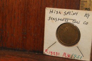 Antique Seagraves Coal Co. 10 Cent Scrip Token