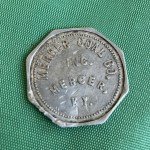 Mercer Coal Co. Mine Store Trade Token