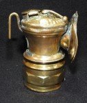 Autolite Brass Carbide Light for Coal Miners