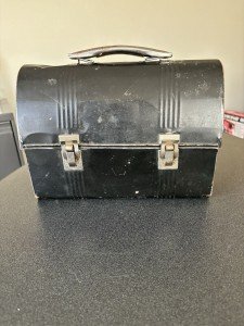 Vintage Coal Miner Metal Lunch Pail Bucket