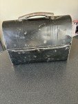 Vintage Coal Miner Metal Lunch Pail Bucket
