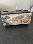 Vintage Coal Miner Metal Lunch Pail Bucket