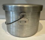 Aluminum Coal Miners Lunch Bucket with Lid