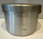 Aluminum Coal Miners Lunch Bucket with Lid