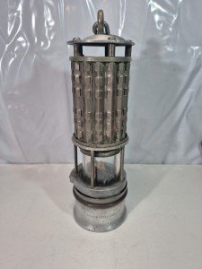 Antique Nurex Coal Miner Safety Lamp