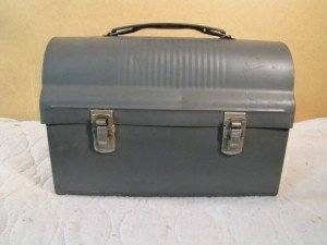 Vintage Metal Lunch Pail for Coal Miners
