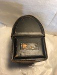 Vintage Black Metal Lunch Pail for Coal Miners