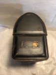Vintage Black Metal Lunch Pail for Coal Miners
