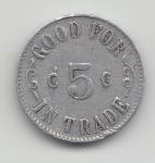 Stanard Supply Co Coal Scrip Token - Wilsonburg WV