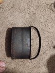 Vintage Coal Miners Lunch Pail with Handle