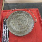 Vintage Tin Coal Miner Lunch Pail Bucket