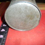 Vintage Tin Coal Miner Lunch Pail Bucket