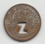 Gauley Mountain Coal Co. 10-Cent Scrip Token