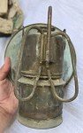 Vintage Coal Miners Hat with Auto-Lite Lamp