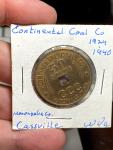 Continental Coal Co. 50 Cent Script Note