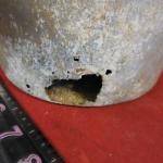 Vintage Aluminum Coal Miners Lunch Bucket Pail