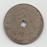 Winisle Coal Co. 25 Cents Scrip Token, WV