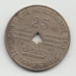 Winisle Coal Co. 25 Cents Scrip Token, WV