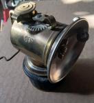 1920s Justrite Brass Carbide Miners Lamp