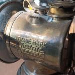 1920s Justrite Brass Carbide Miners Lamp