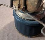 1920s Justrite Brass Carbide Miners Lamp