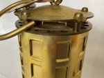 Koehler 289-1A Vintage Coal Mining Lamp with Key