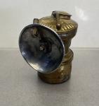 Antique Auto-Lite Carbide Coal Mining Helmet Lamp