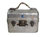 Vintage Aluminum Coal Miner's Lunch Box Pail