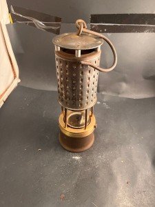 Koehler Flame Safety Lamp No. 201 for Miners