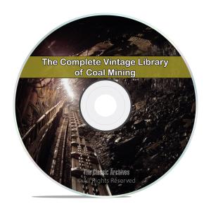 Coal Mining Library: 105 Books & History DVD